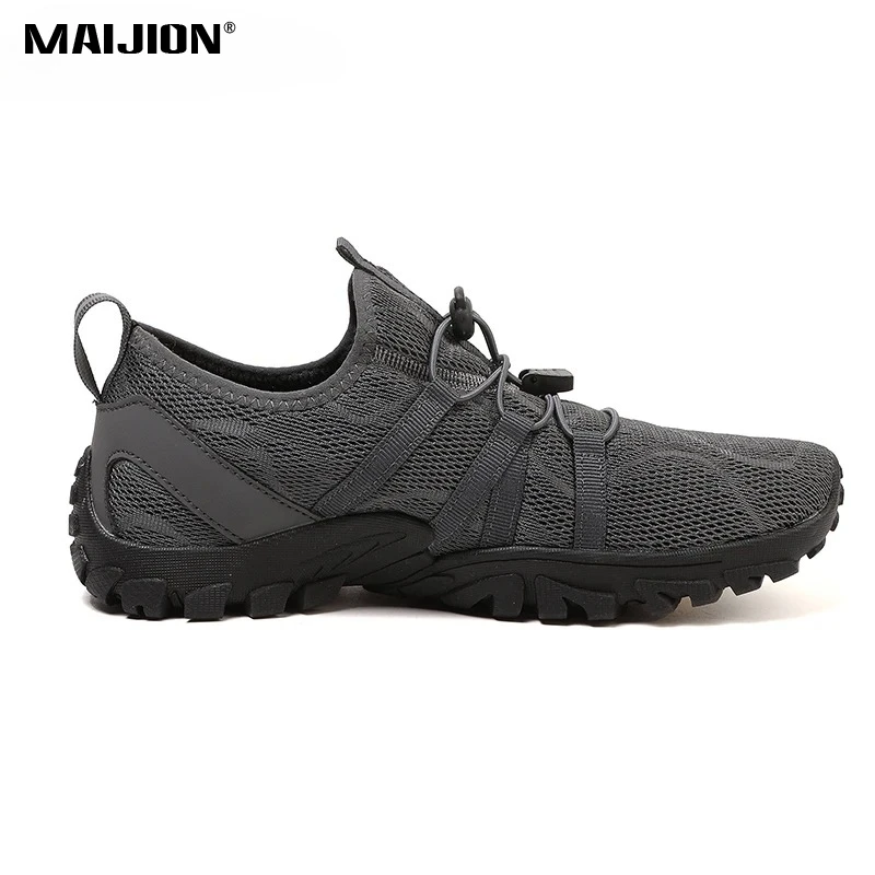 Quick Dry Men's Wading Shoes Women Breathable Outdoor Water Sports Shoes Elastic Non-slip Canyoning Shoes Hiking Trekking