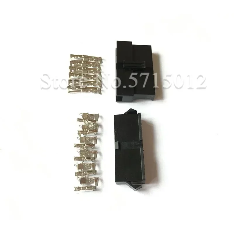 5 Sets 12 Hole Male And Female JST 2.54mm SM 12 Pin 12 Way Multipole Connector Plug With Terminal