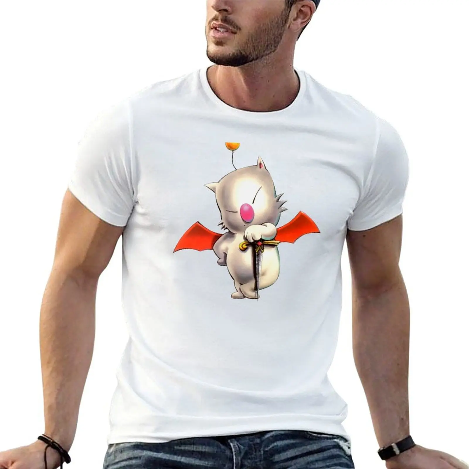 

Moogle T-Shirt t shirts with prints t shirt man designer T-Shirt