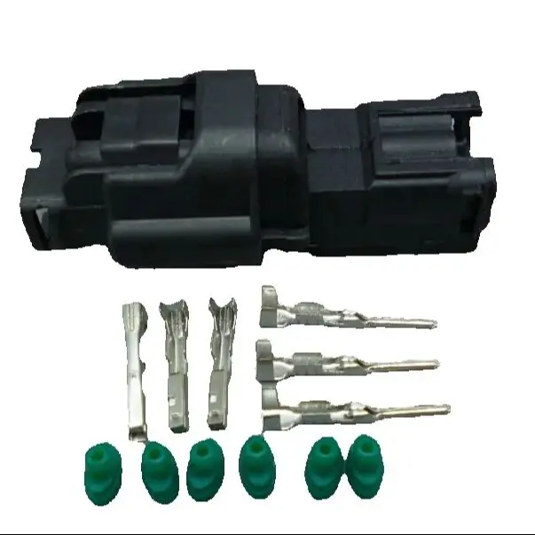 Worldgolden 3 Pin 1.2mm 7283-8730-30 7182-8730-30 Wheel Speed Sensor Socket Camshaft Sensor Plug For Mitsubishi Nissan Qashqai