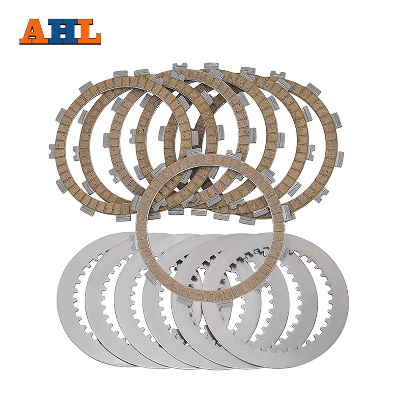 

AHL Motorcycle Clutch Friction Plates & Steel Plates Kit For Kawasaki KX125 KX 125 1997-2008 13088-1102 13088-1057 13089-013