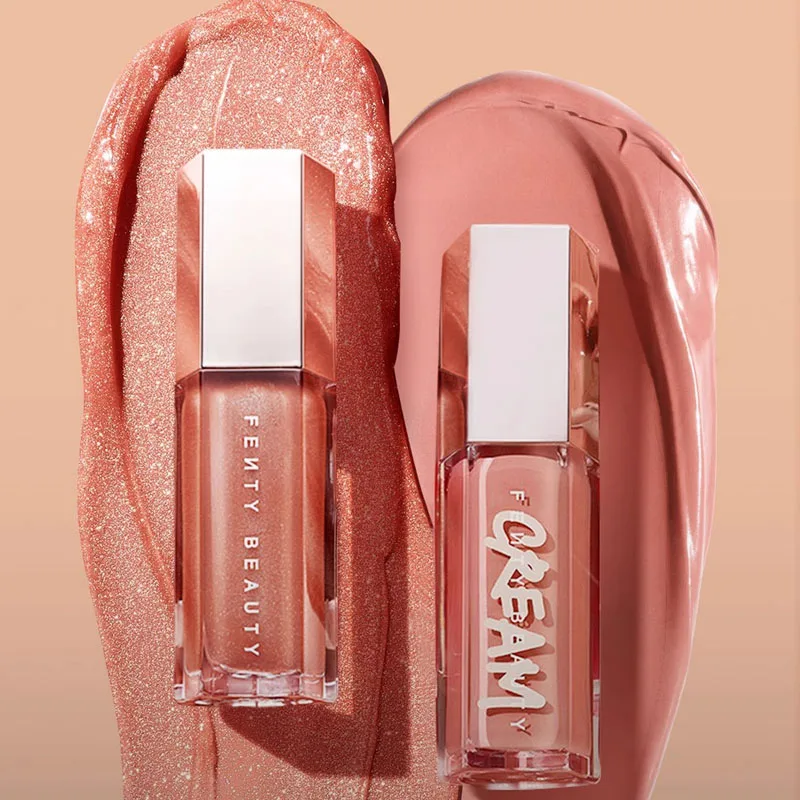 Nuovo Fenty Beauty Lip Gloss Rossetto Acqua Gloss Evidenzia Specchio Durevole Dolce Principiante Scintillante Affascinante Idratante Cura delle labbra