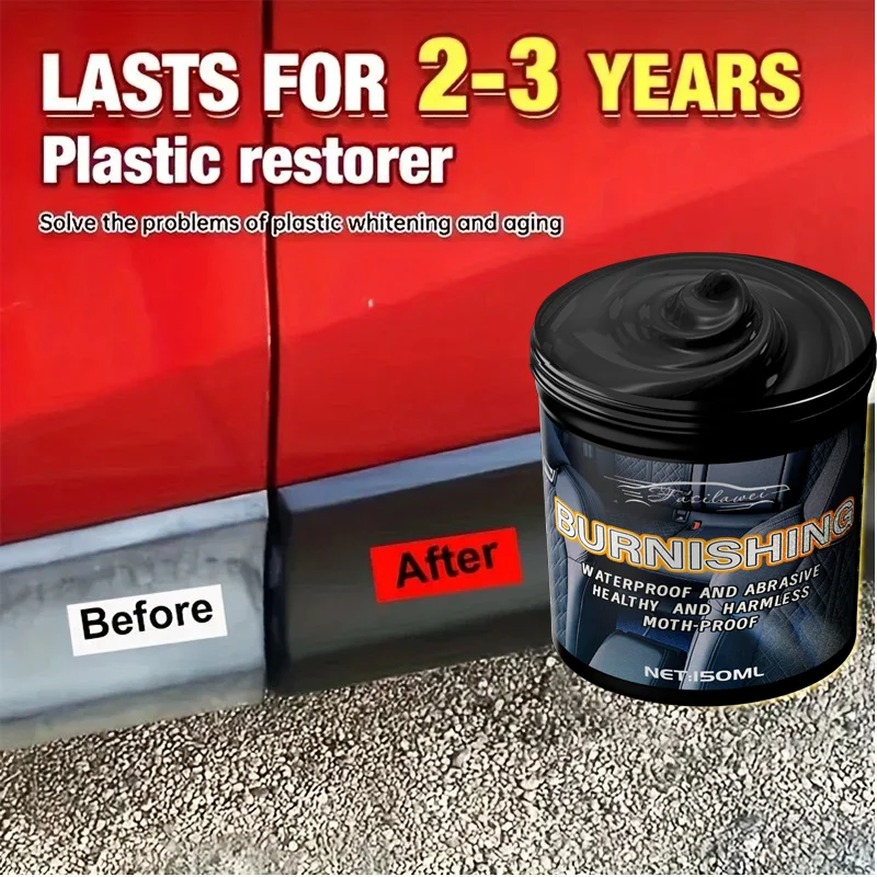 

Паста для ремонта автомобильного бампера — восстанавливает искусственную кожу с пластиком, улучшает черный эффект, полировка автомобиля с отремонтным покрытием.