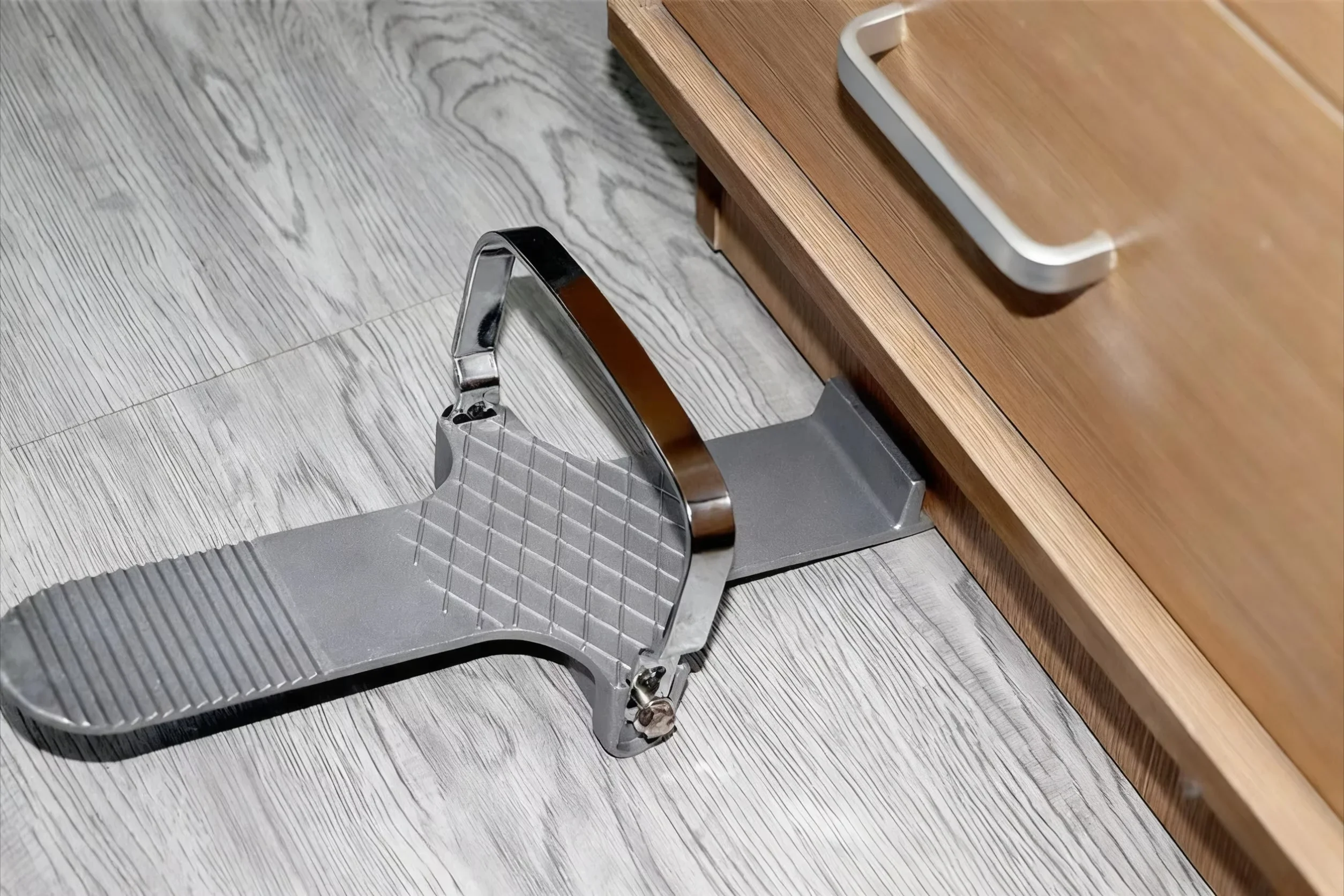 Foot Panel Lifter, Aluminum Alloy Door Lifter Tool, for Drywall Install, Hinge Installation, Plywood Lifting Tool for Glass