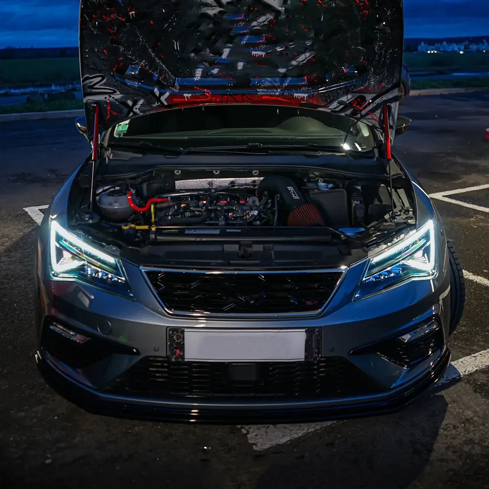 White LED Headlight DRL Board For 2017-2020 Seat Leon MK3 5F Cupra Daytime Running Lights Board Module OEM 5F0941475A 5F0941476A - view 3