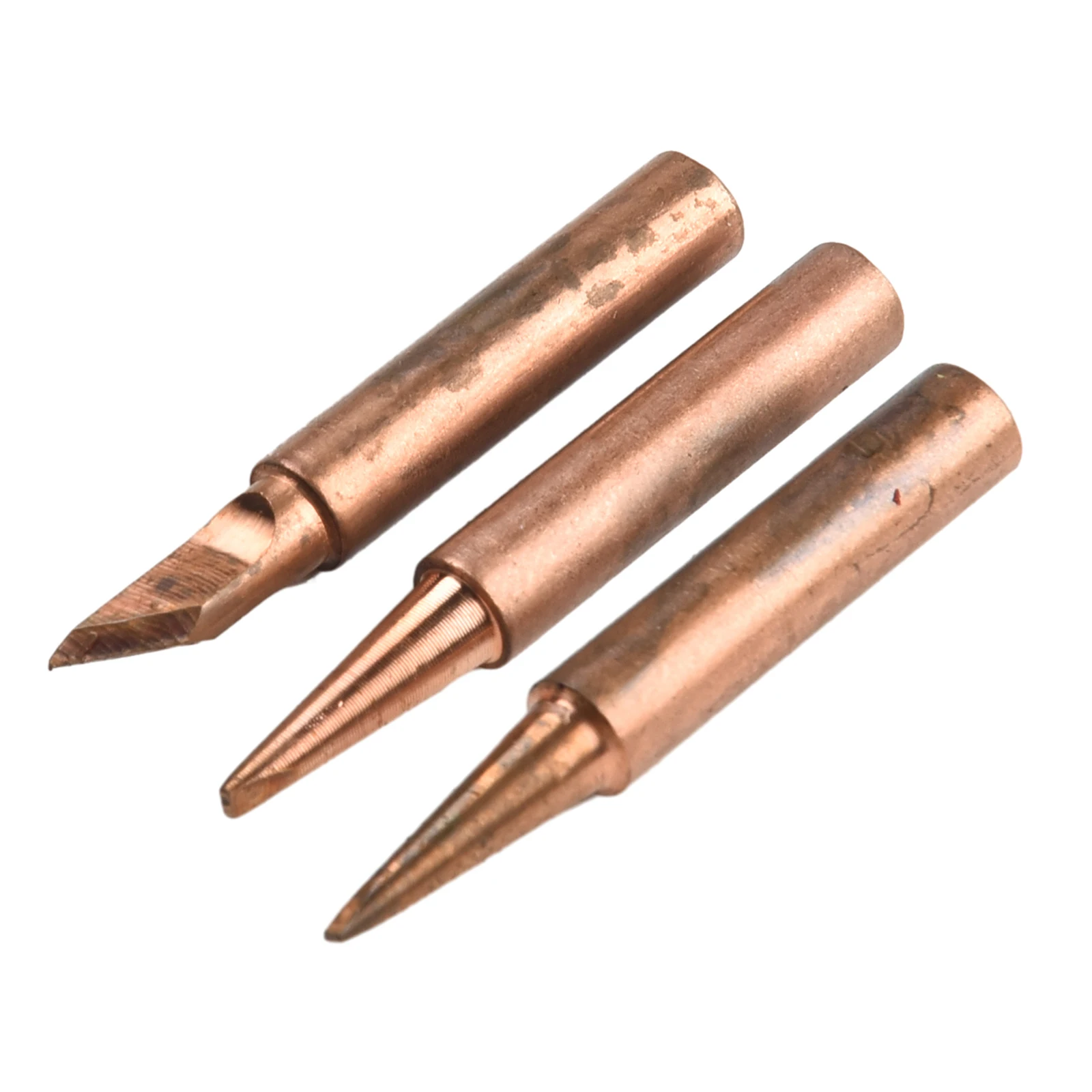 อุปกรณ์เสริมSoldering Tip Series Solder Tipเครื่องมือที่มีประโยชน์Diamagneticเหล็กตะกั่วบัดกรีบริสุทธิ์ 10 ชิ้น/เซ็ต 900M-T