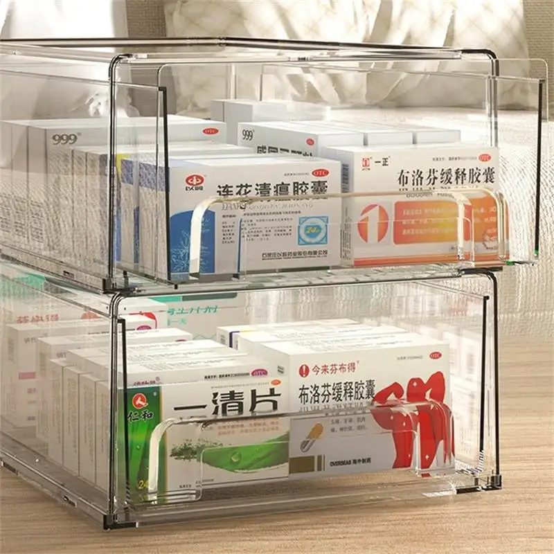 boite-a-medicaments-en-acrylique-der-sle-grande-capacite-transparente-anti-poussiere-multicouche-usage-domestique-organisateur-de-rangement-de-bureau-de-luxe