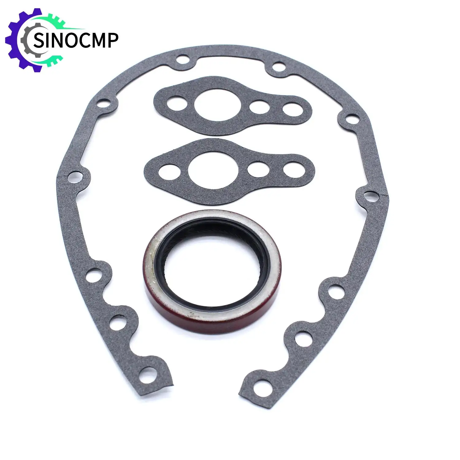 

1Set Timing Cover Gasker & Seal Kit for SBC SMALL BLOCK CHEVY 265 283 327 350 383 400 #9085 Car Engine Replacement Service Parts