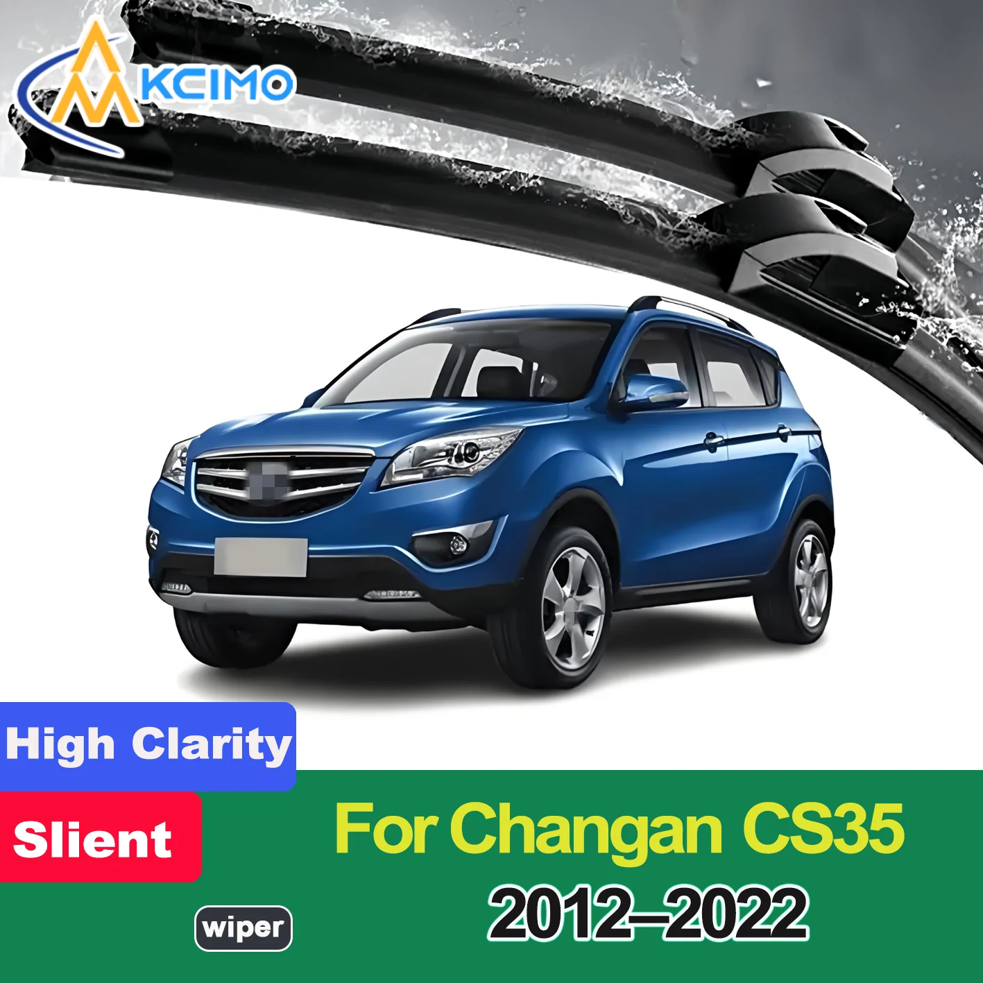 

2PCS New Front Windshield Wiper Blade for Changan CS35 2012-2022 Oshan COS5° Front Windshield Auto Wipers Blade Accessories 2022
