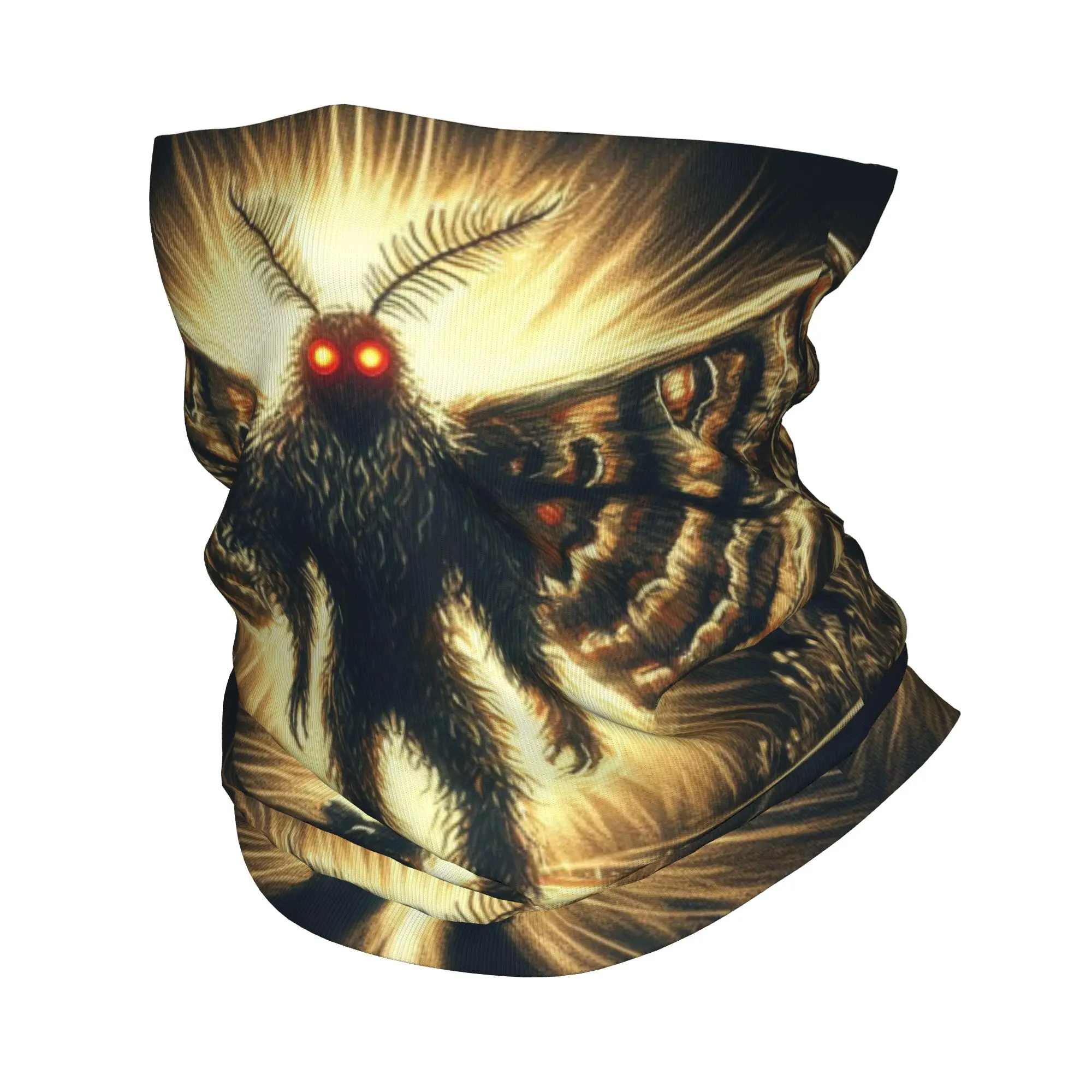 

Mothman Print Bandana Neck Gaiter Printed Mask Scarf Multi-use Headband Riding Unisex Adult