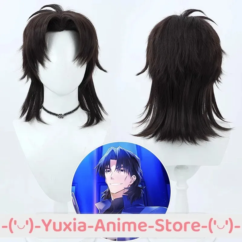 Fate/Stay Night Kirei Kotomine, парик для косплея, аниме, игра, костюм для ролевых игр, реквизит, синтетические волосы, термостойкое волокно