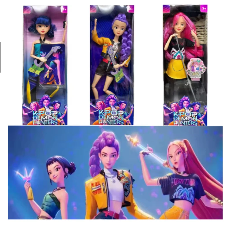 ? K-pop Devil Hunter ragazza modello di carattere di gruppo scatola cieca in vinile collezione di giocattoli decorazione bambola di cartone animato regalo di compleanno per bambini