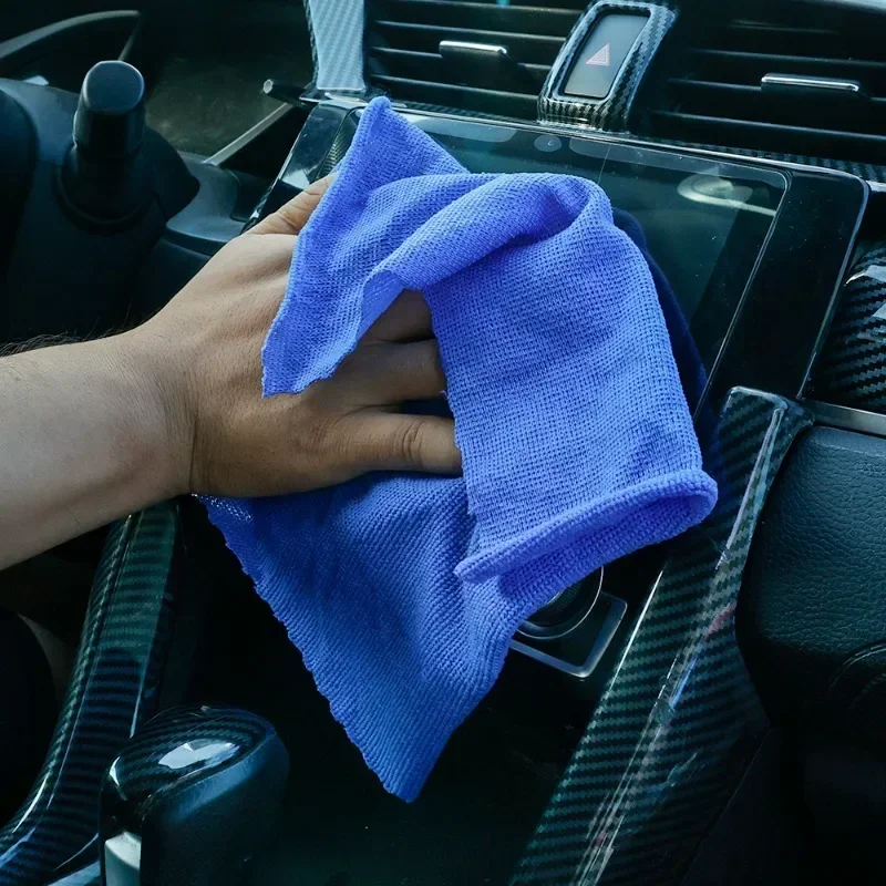 5-20PCS Microfiber Towels Car Wash Drying Cloth Towel Household Cleaning Cloths Auto Detailing Polishing Cloth Home Clean Tools