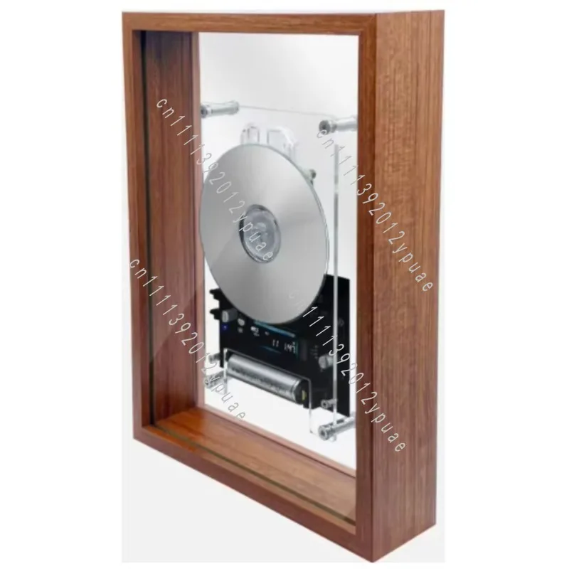 Transparent Acrylic Wall Mounted Photo Frame, Desktop & Wall Display Music Picture Frame with Audio Playback Function