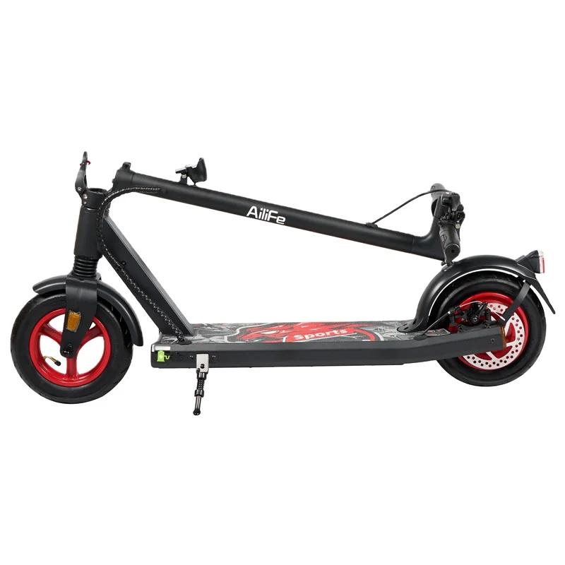 

8,5-дюймовый складной электрический самокат для взрослых, мощность двигателя 350 Вт, литиевая батарея 10,4 Ач, 3 режима скорости, складной электронный самокат