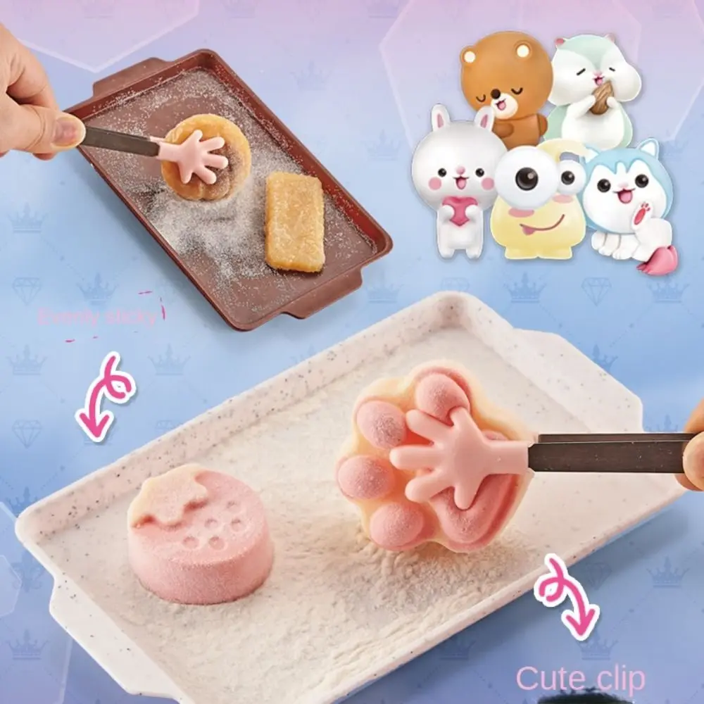 Cat Claw Pinching Toy Material Pack DIY Craft Blowable Bubble Cat Paw Mochi Material Pack Reusable Non-marking