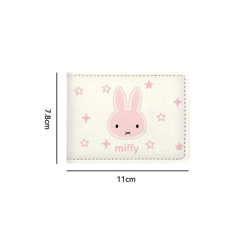 Kreative Miffy-Kaninchen-Serie, neues süßes Cartoon-Muster, modische, personalisierte, tragbare Schutzhülle für den Führerschein – Detail 6