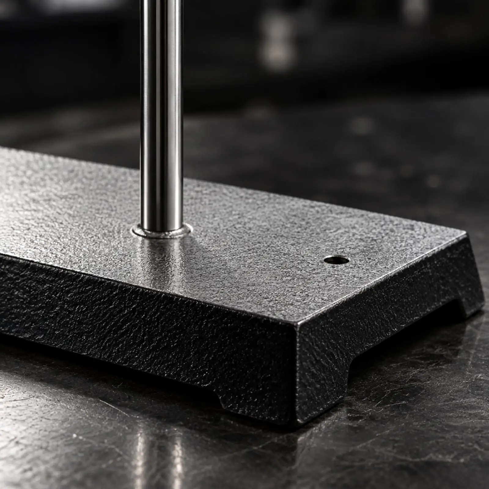 Iron Support Stand Metal Lab Frame with 600mm Pole for Workshop Science Equipment Holder view 6