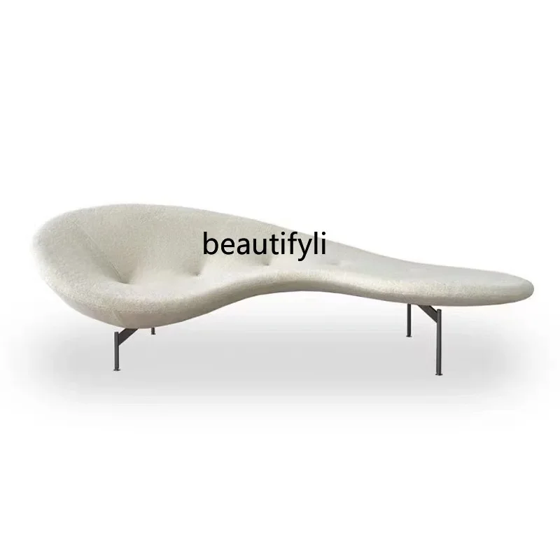 Nordic designer art pea sofa shape curved special-shaped modern fashion villa reclinerHY