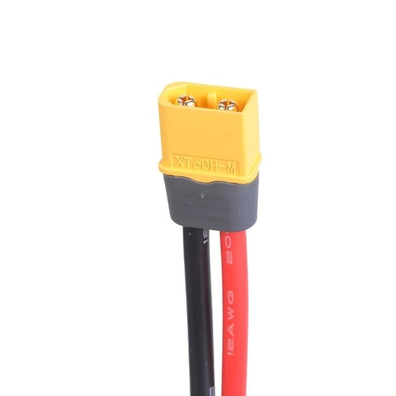  XT60 to Alligators Clip 12AWG XT60 Connectors Quick Disconnection Cable for Battery Portable Power Station Solar Panel