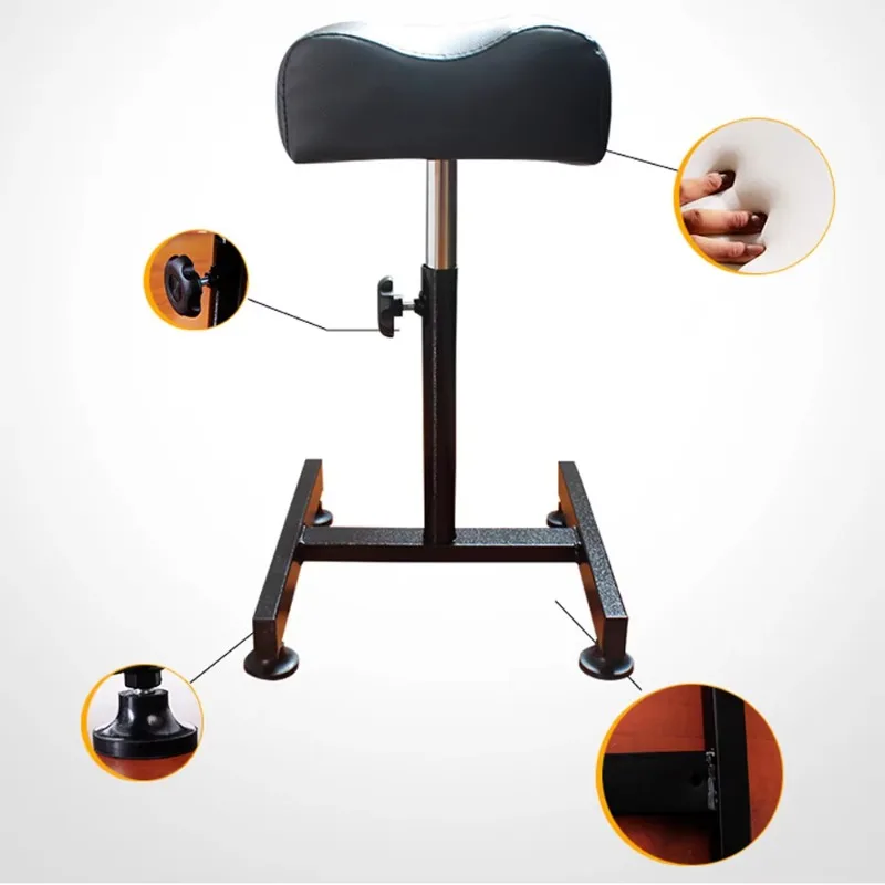

Factory Directly Wholesale New Foot Stool Wholesale Adjustable Height Pedicure Manicure Footrest Manicure Chair