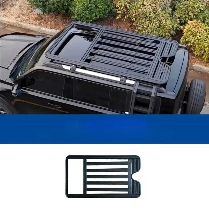 High Quality Heavy Duty Aluminum Alloy Custom Fit Roof Expansion Platform Off Road Mod Accessories Fit 8 B8 SUV Exterior Cargo C