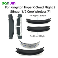 Replacement Headband Cover for Kingston HyperX Cloud Flight S Stinger 1/2 Core Wireless 7.1 Headphones Protective Headband Case