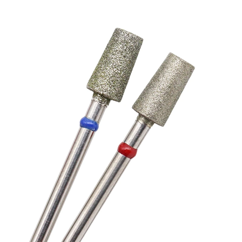 6mm Large Inverted Cone Diamond Nail Drill Bit – Cuticle Cleaning & Nail Surface Prep, 3/32” Shank