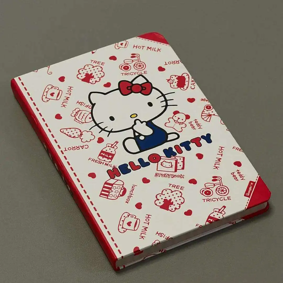 Cute Hello Kitty A5 Notebook High Value Girlish Heart Cartoon Diary Book Kawaii Hand Account Notepad Perfect view 5