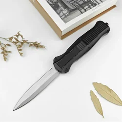 Small Outdoor Tactical Folding Knife 440C Blade Zinc Alloy Handle Pocket Knife Men's Camping Hunting Knife Hiking Survival Tool