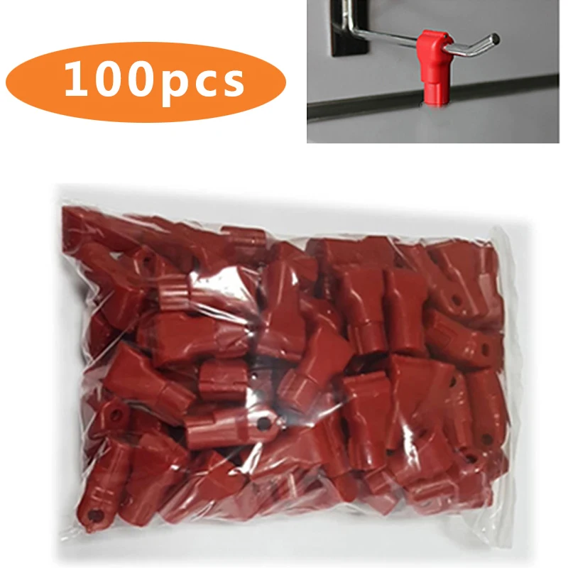 

100 pcs/Bag EAS Security Euroslot hook stop lock hook anti theft Euro tags of retail for Magnetic Lockpick for various Retail