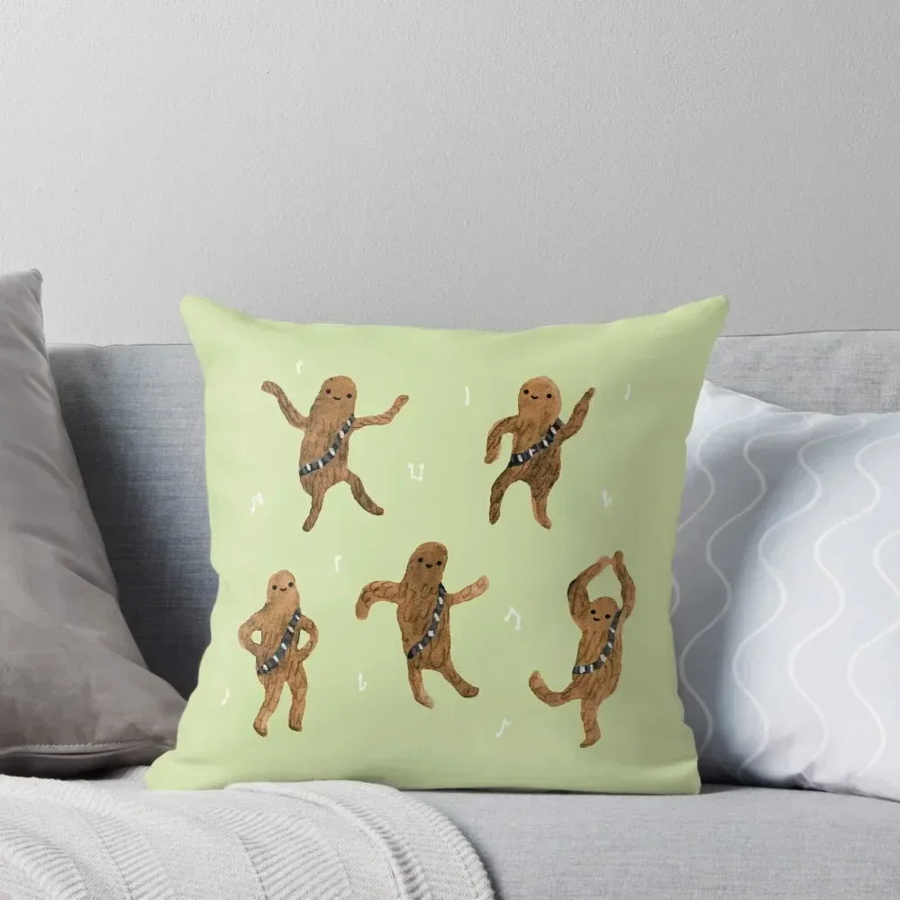 

Wookie Dance Party Throw Pillow Marble Cushion Cover Custom Cushion Photo Christmas Pillow Cases pillow