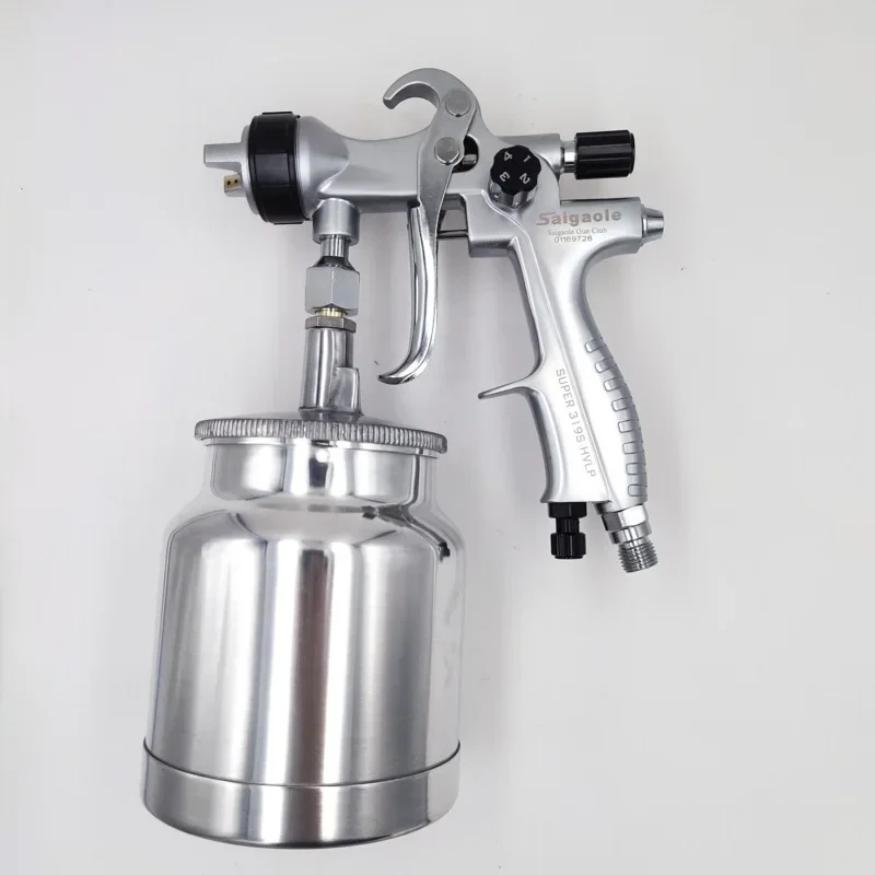 319 Lower Pot spray gun 1.3 1.6 2.0 2.5 caliber High atomization Automotive sheet metal Furniture topcoat Pneumatic spray gun