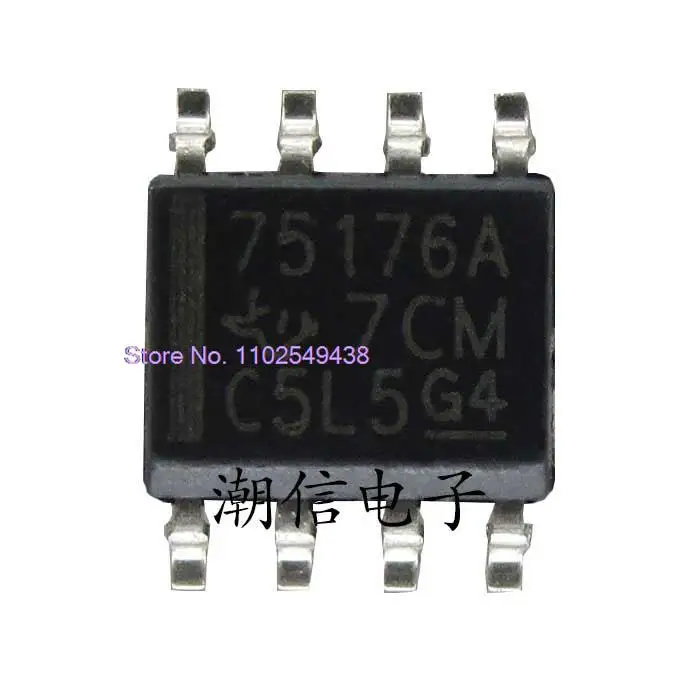 

10PCS/LOT SN75176ADR 75176A