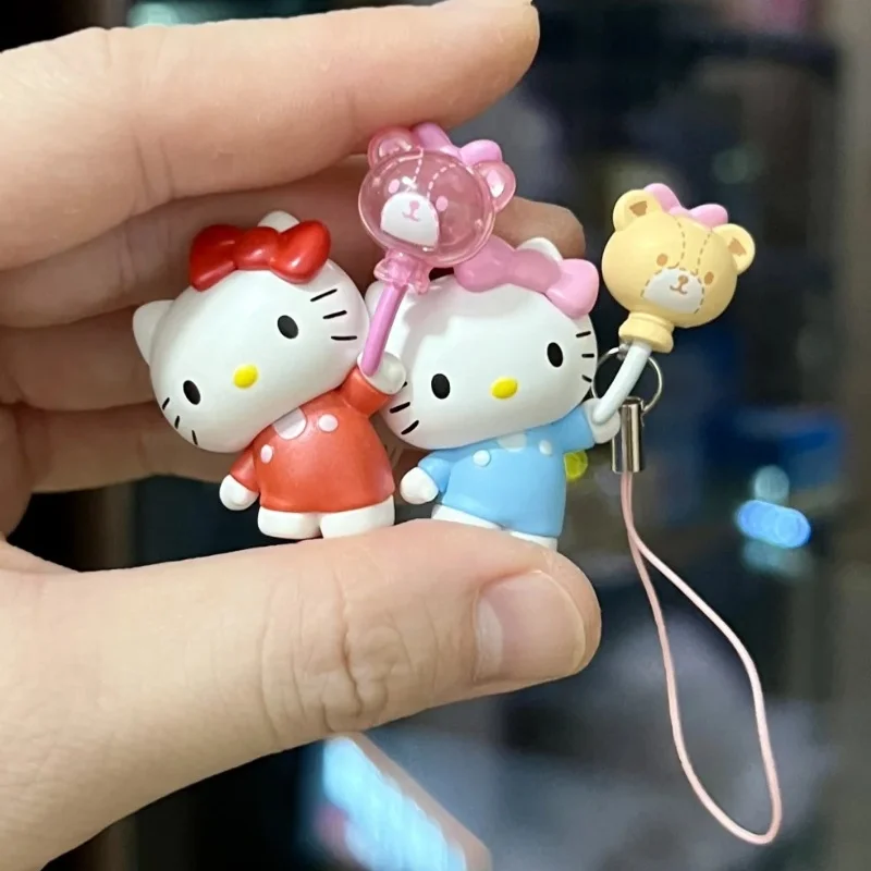 Carino Sanrio Balloon Tour Scatola cieca per fagioli carini Kuromi Hello Kitty Cinnamoroll Borsa cieca Simpatica scatola pendente Oy Decorazione della casa Regalo