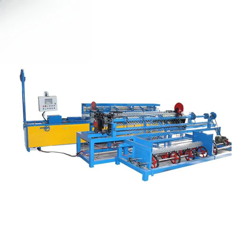 New Best Price Automatic Wire Mesh Weaving Fencing Making Chain Link Fence Machine