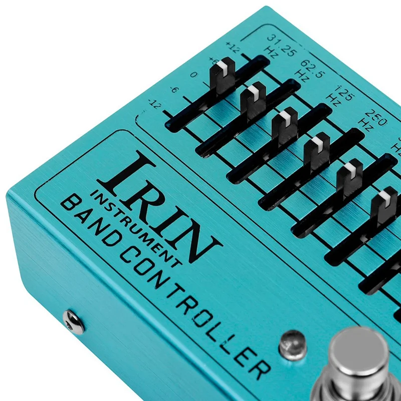 

IRIN Electric Guitar Effector Sound Simulation Distortion Overload Ten-Segment EQ Equalizer Guitar Single Block Effector