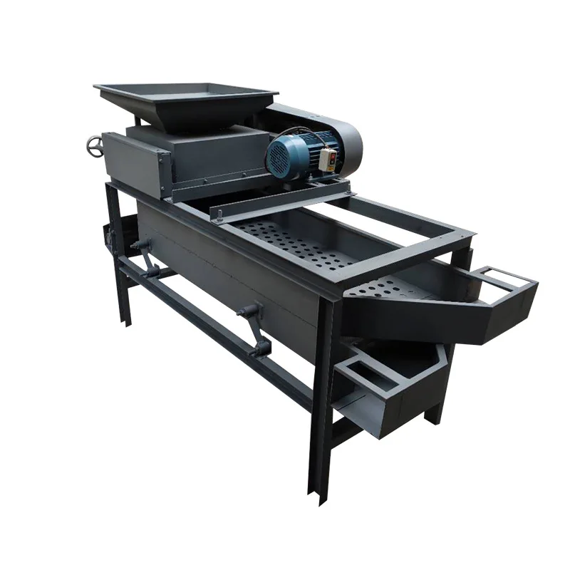 

Small household nut and almond sheller, fully automatic stainless steel