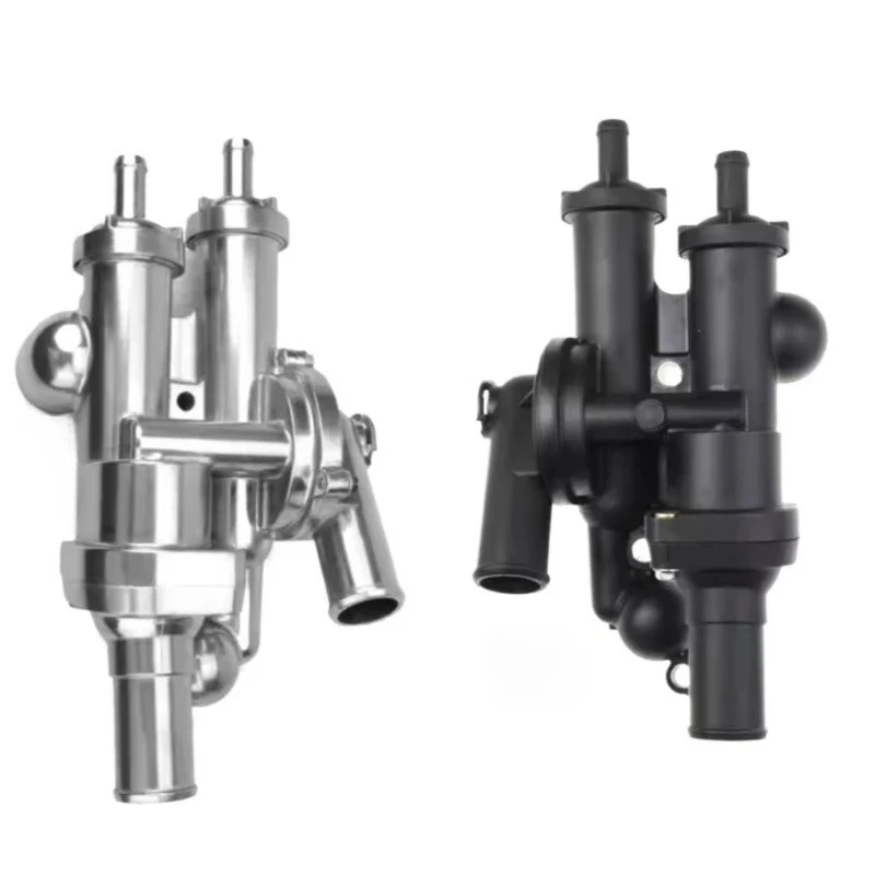 Kit de montaje de carcasa de termostato negro/aluminio Oem 68003582ab para Chrysler Sebring calibre Journey Patriot 2.0l 2.4l