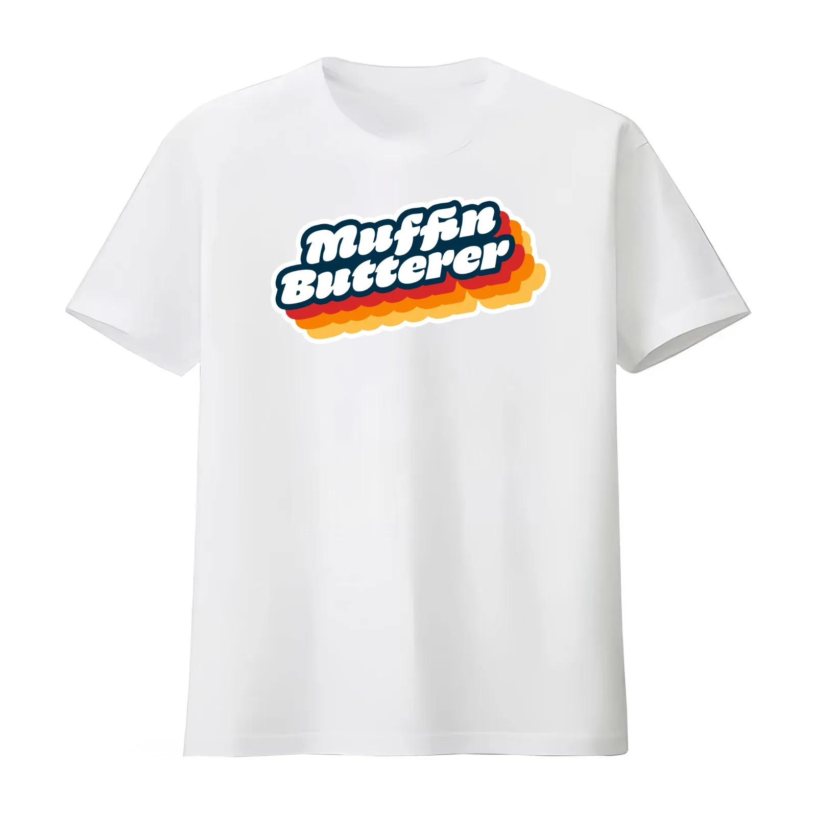 Wet Leg Muffin Butterer T-Shirt Summer Casual Cotton Tee Oversized Streetwear Tops Vintage Graphic Print Unisex Men Women