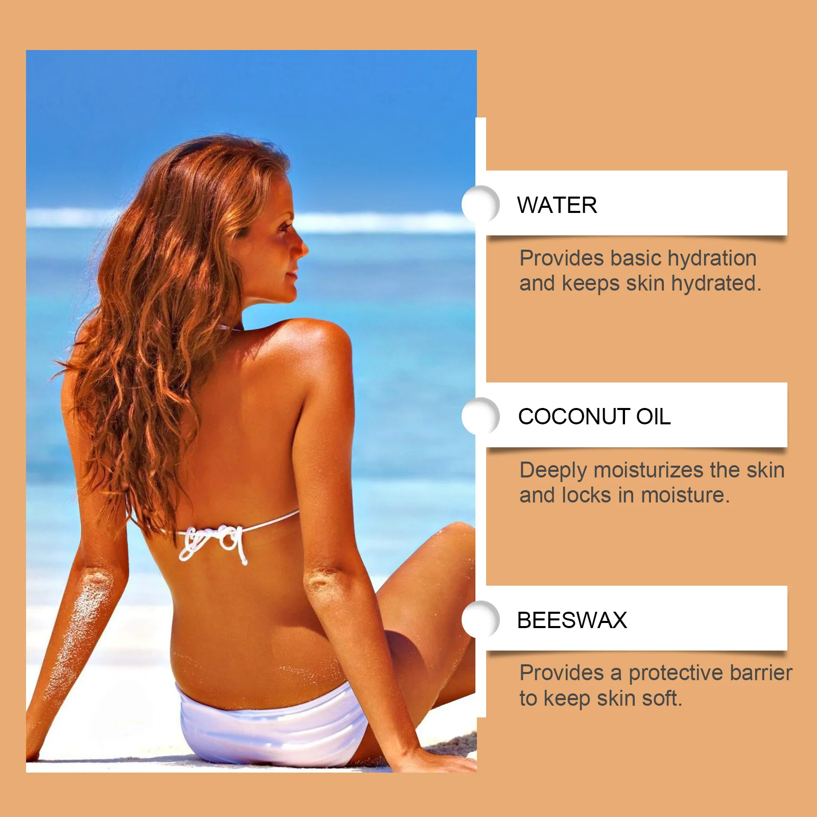 Creme autobronzeador de pele, sem sol, autobronzeador para rosto, corpo, brilho natural, fácil uso, gel hidratante bronzeador, verão