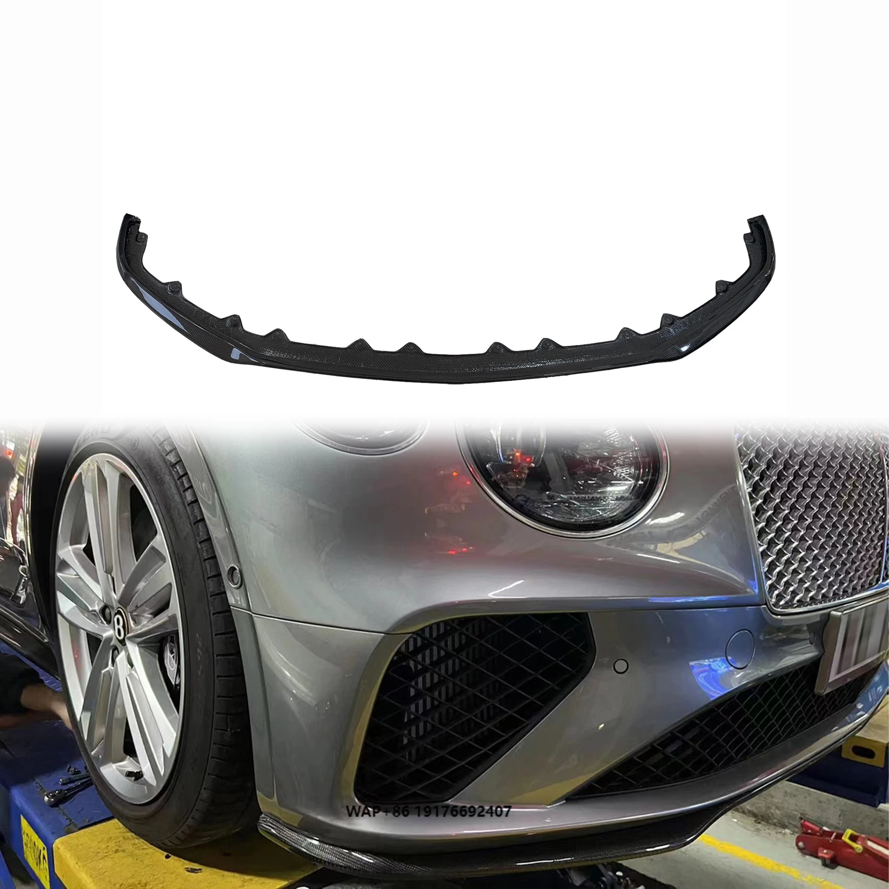 

Continental GT Auto Parts Front Spoiler Body Kits Front Lip for ‘Bentley Continental GT ED1
