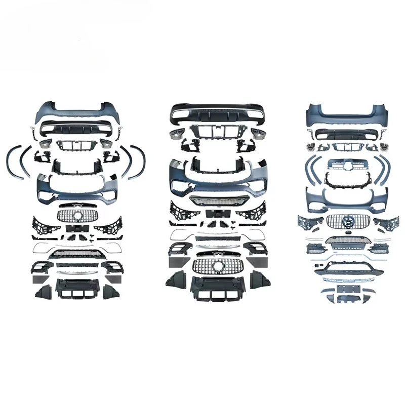 

ForFactory Sales 2020-2024 Full Bodykit For Mercedes Benz GLS X167 Upgrade To GLS63 AMG Style Body Kits Bumper Grill