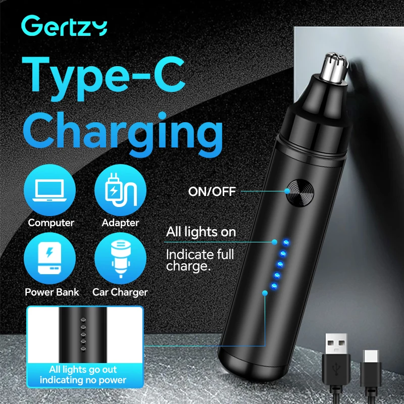 الذكور والإناث USB قابلة للشحن، إزالة شعر الحاجب والوجه غير مؤلم