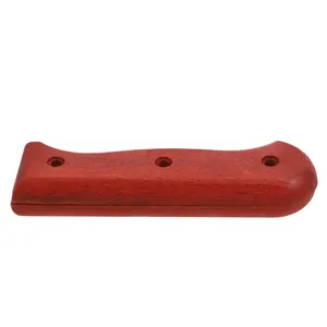1 set 1 Set Knife Handle Replacement Wood Grip For Kitchen Cutter Chopping Tool Lightweight Non-Skid Comfortable Portable Chef
