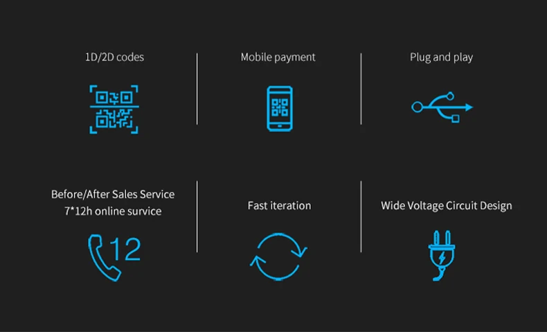 

Новое поступление, агрессивная производительность, 2,4 г, беспроводной + Bluetooth 2D QR-сканер штрих-кода