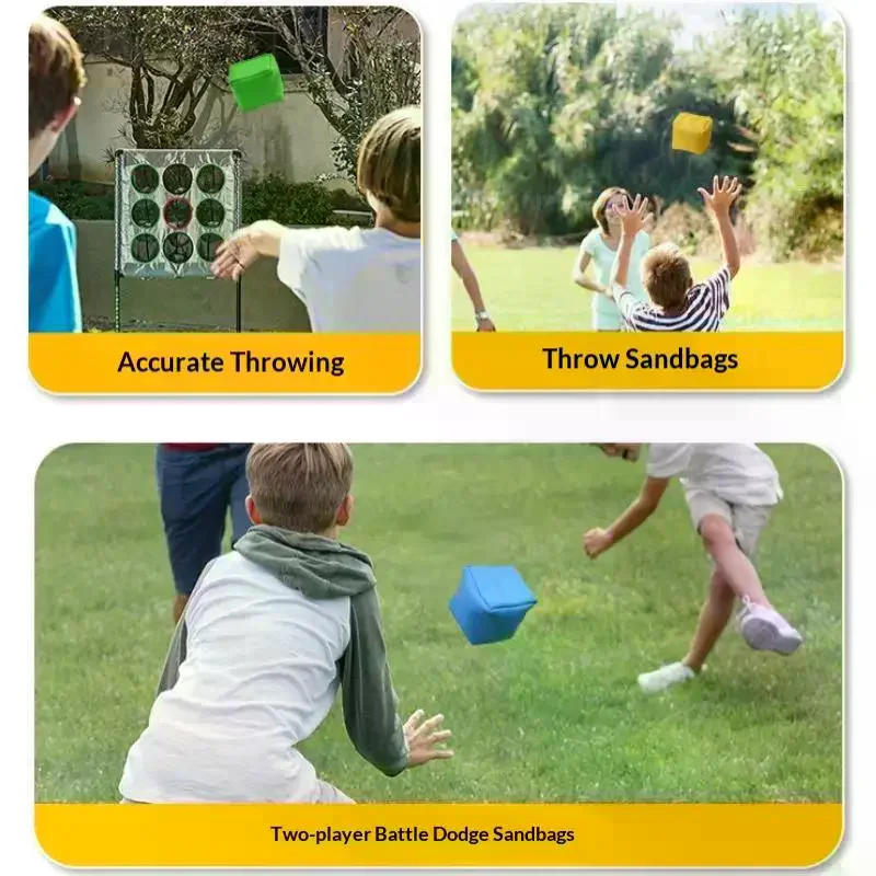 ถุงถั่วขนาดเล็กหลากสีสัน ของเล - Kids Outdoor Bean Bag บทวิจารณ์และราคา