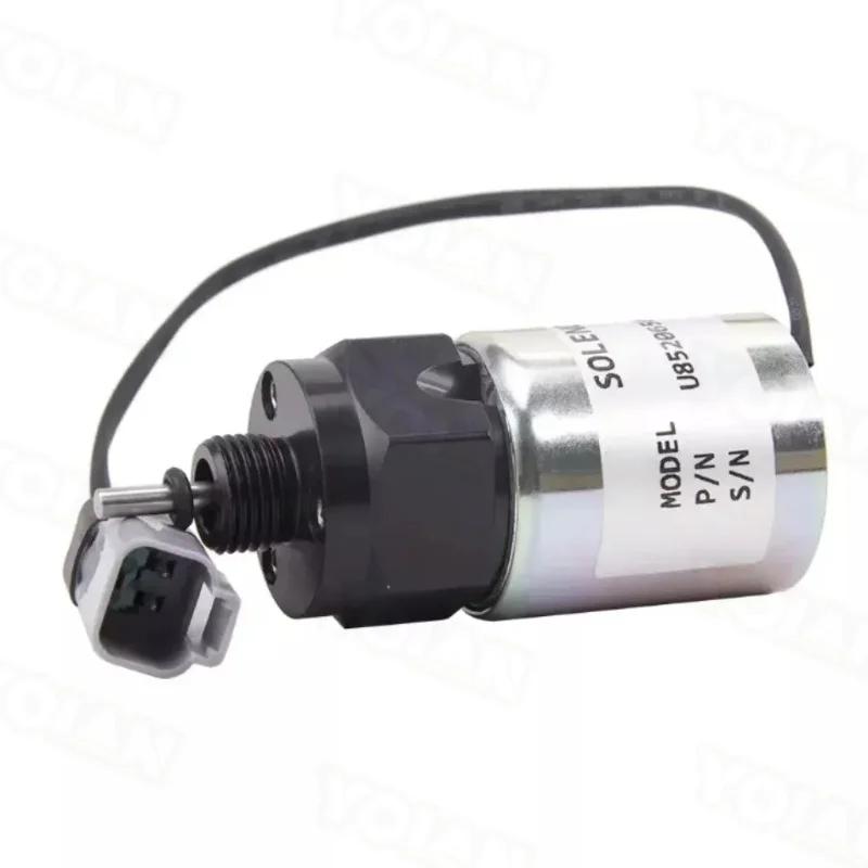 

550-9113 U85206500 Fuel Stop Shut Off Solenoid 12V Throttle Solenoid Valve for CAT Engine Parts