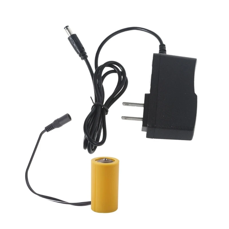 LR14 C Dummy Battery Power Cable Battery Eliminators for LED Light Toy Thermostat Electronics Continuous Power Supply