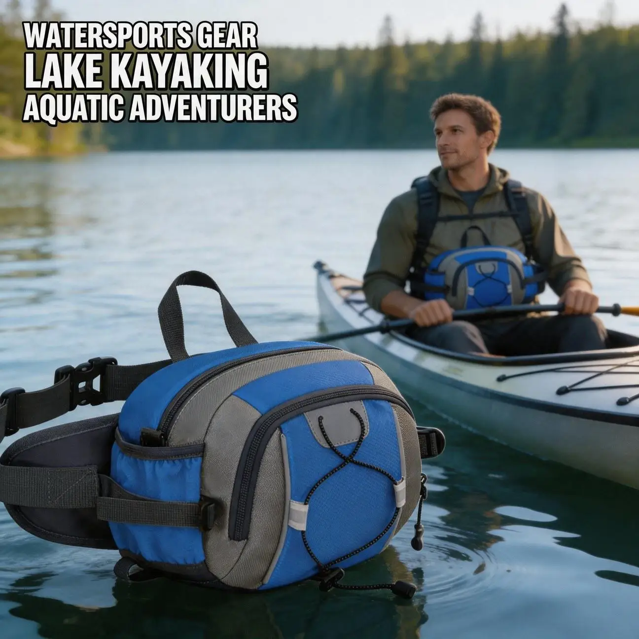 Mountaineering Cycling Waist Bag for Daily Commute